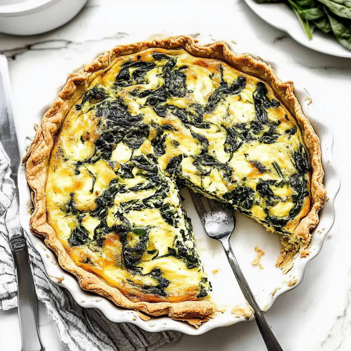Crustless Quiche
