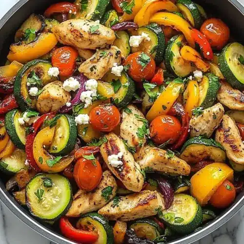 Mediterranean Chicken Stir Fry