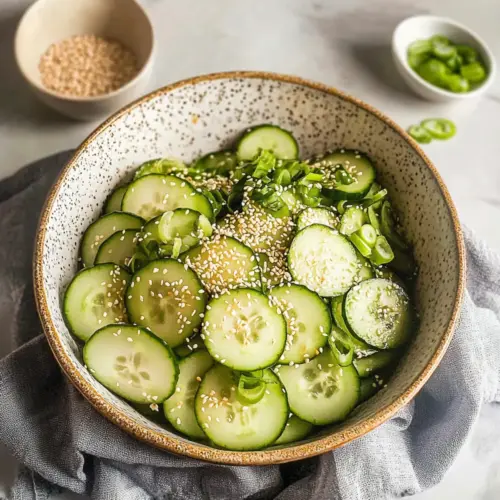 5 Minute Asian Cucumber Salad