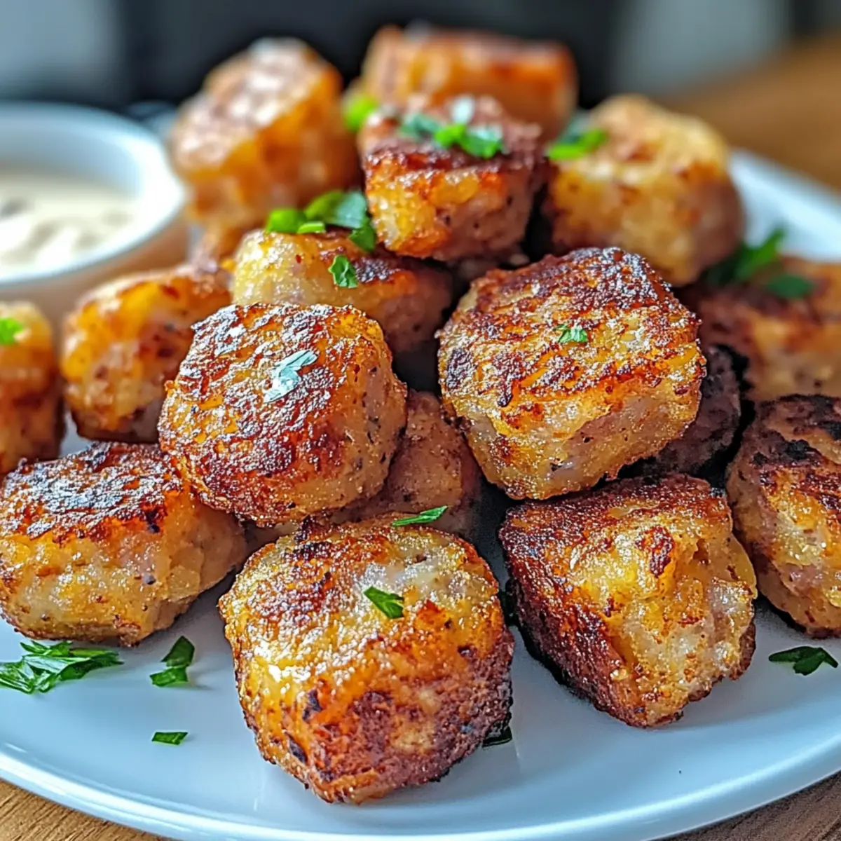 Hashbrown Sausage Bites for Breakfast