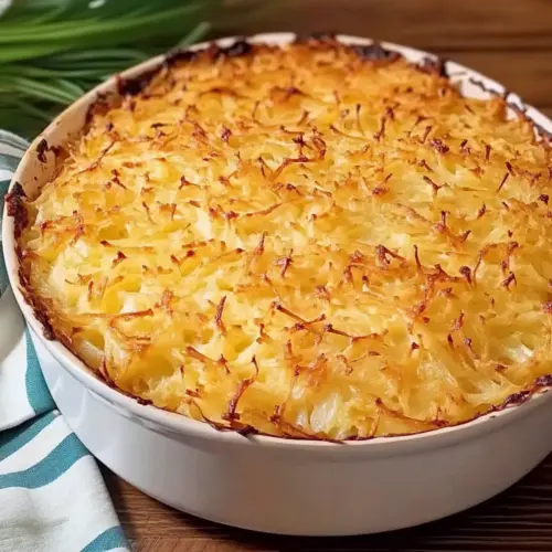 Buttery Copycat Cracker Barrel Hashbrown Casserole