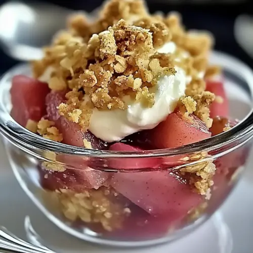 Rhubarb Crisp