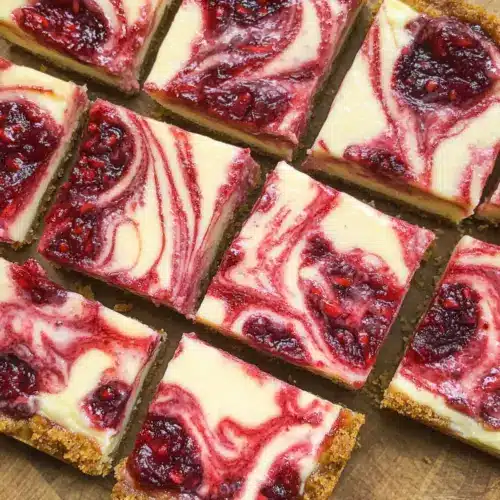mother's day Raspberry Cheesecake Bars Recipe