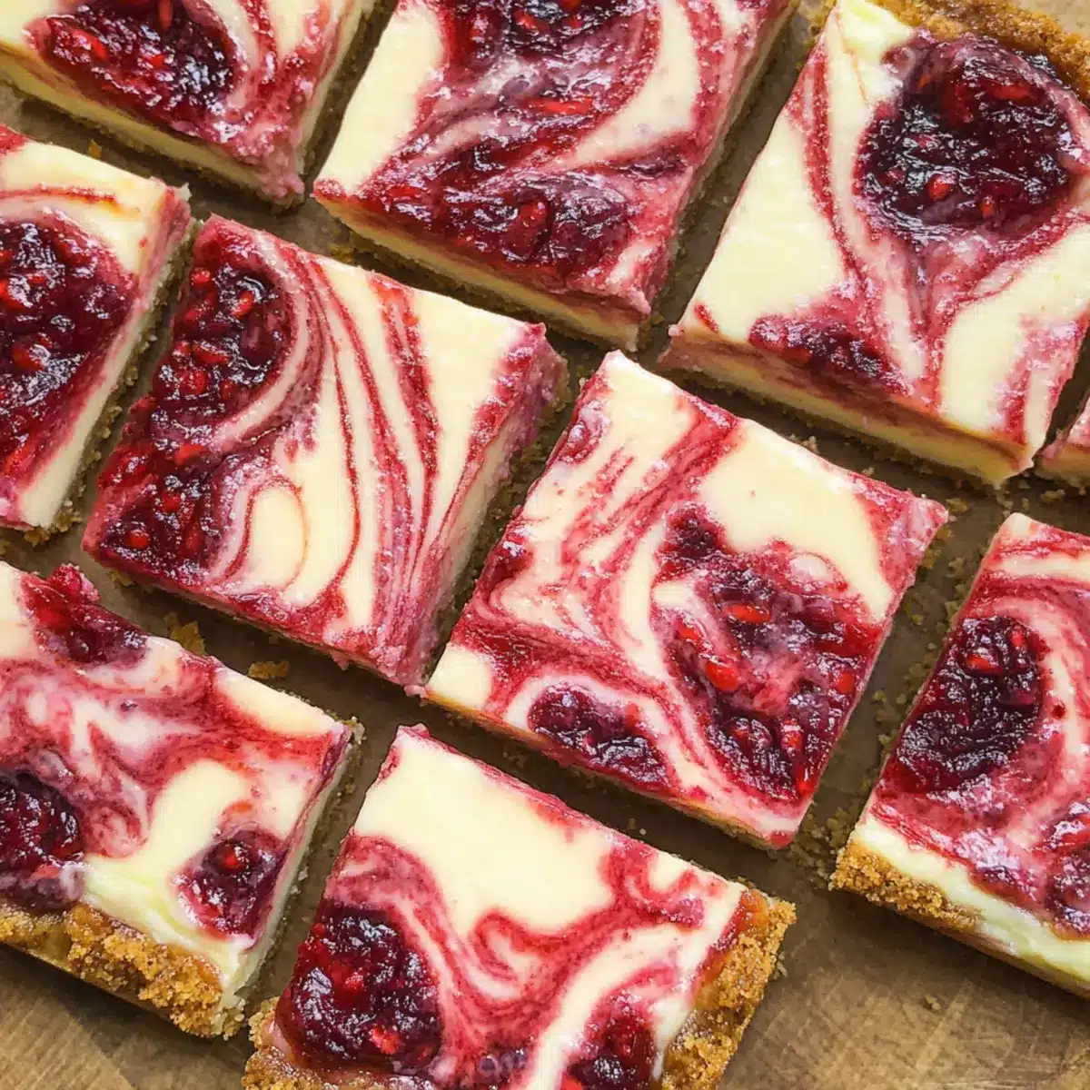 mother's day Raspberry Cheesecake Bars Recipe