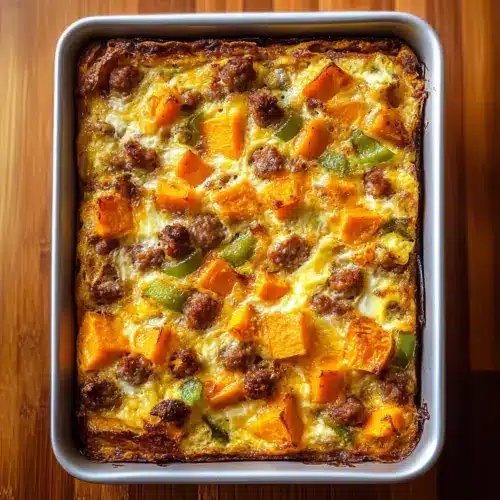 Sweet Potato Egg Casserole