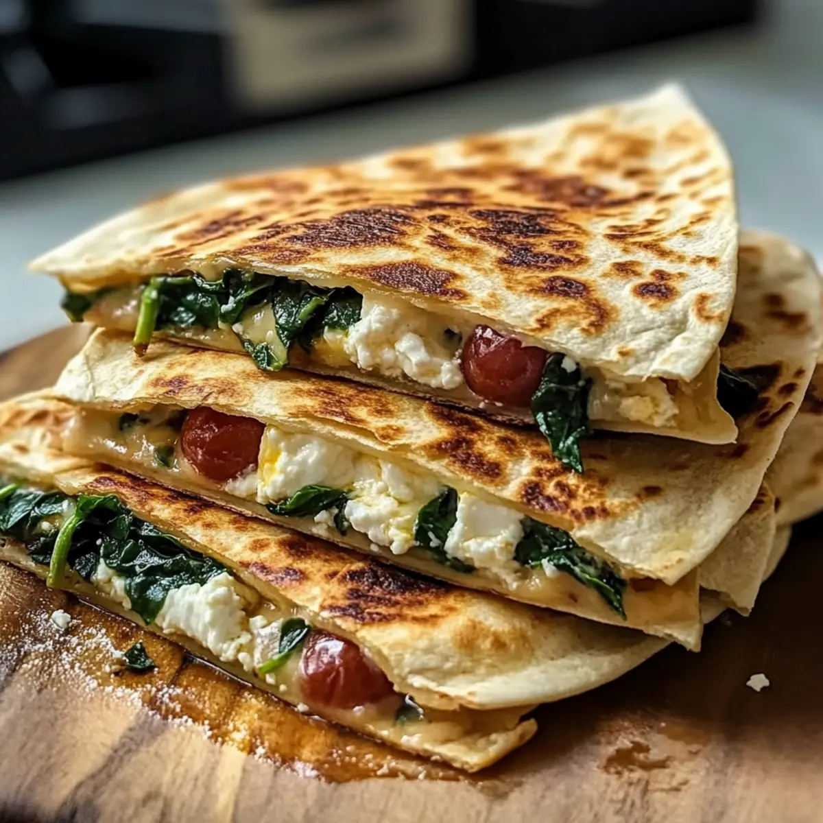 Mediterranean Quesadillas