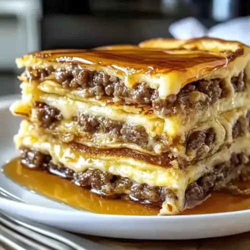 Pancake Sausage Casserole