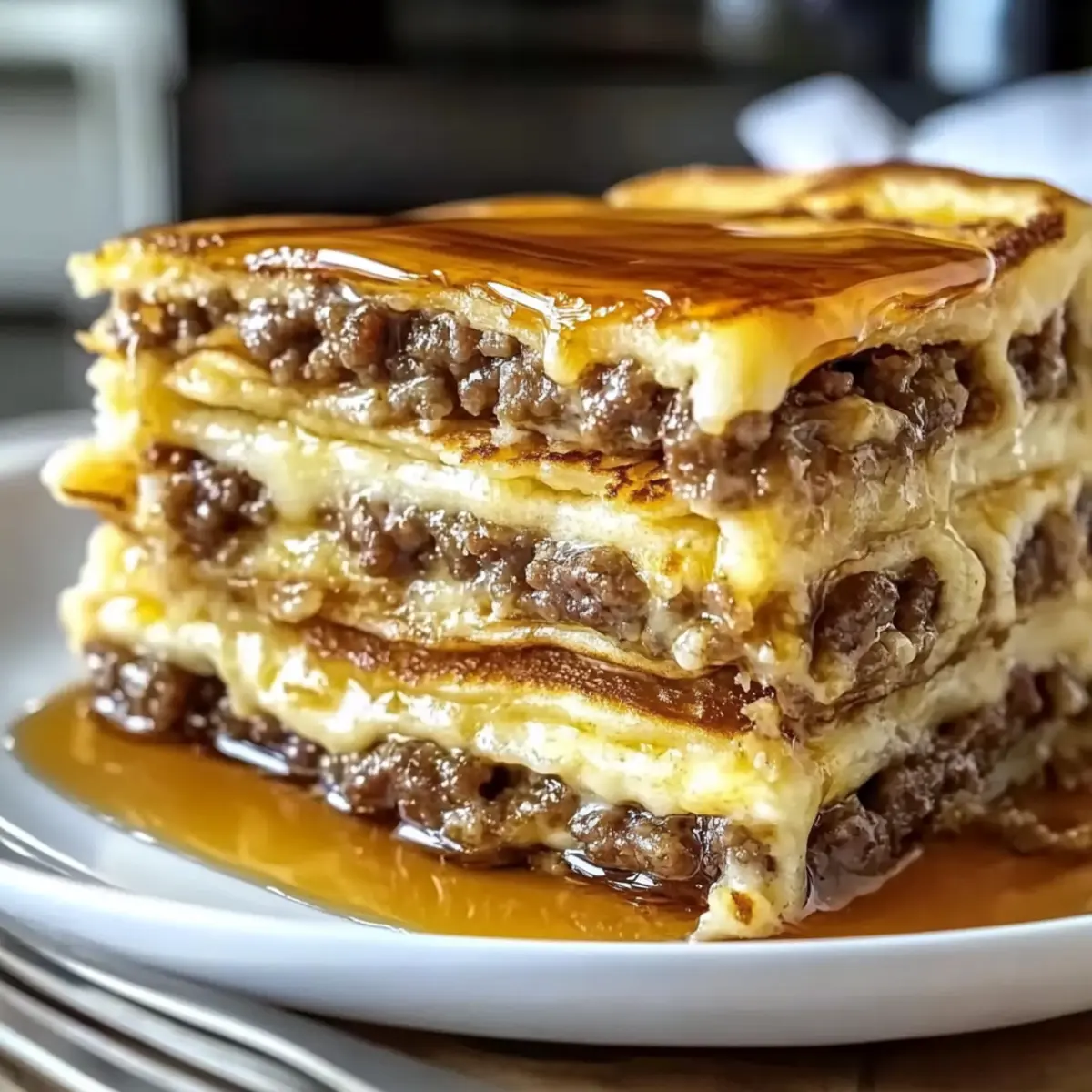 Pancake Sausage Casserole