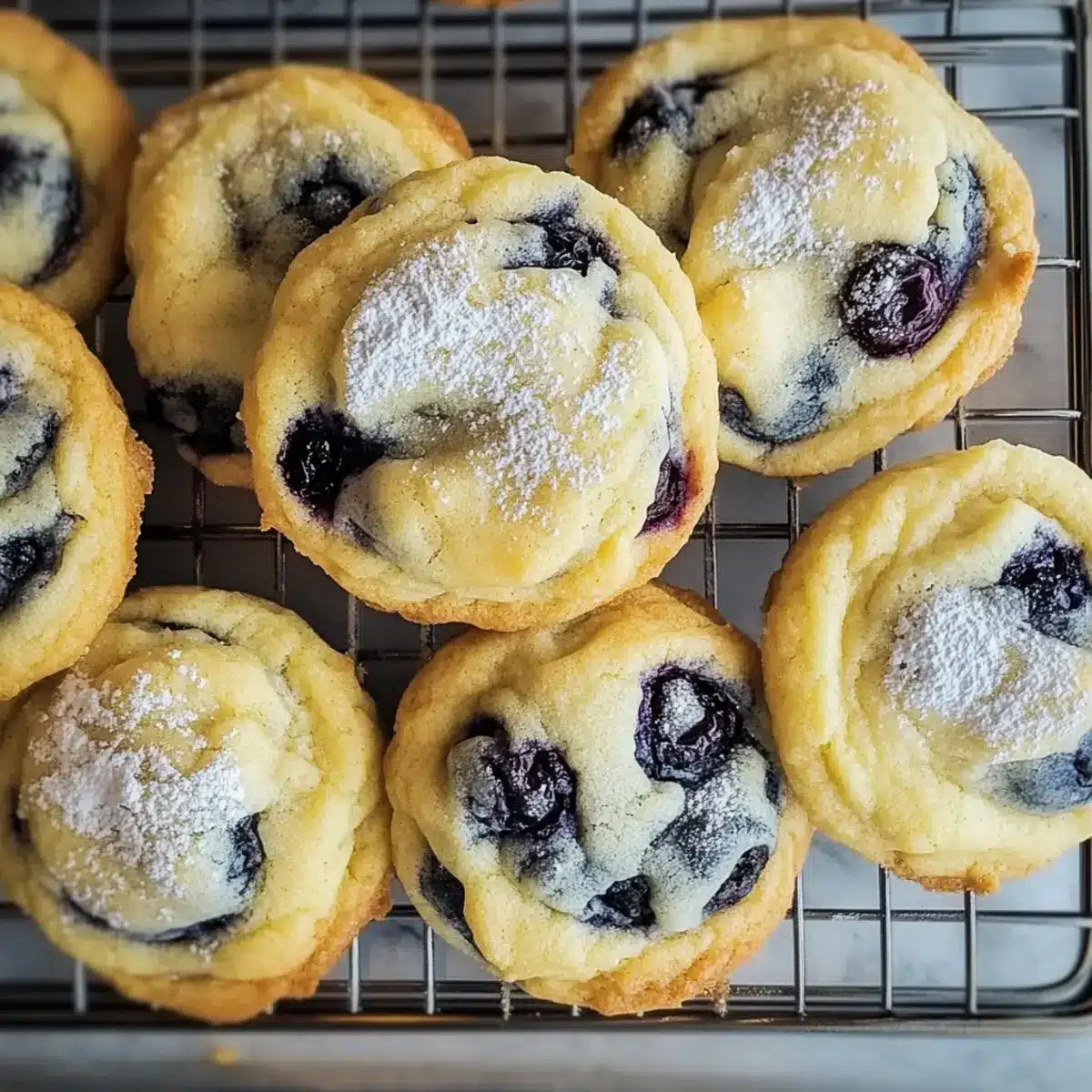Lemon Blueberry Cookies
