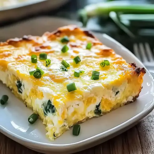 Cottage Cheese Egg Bake Casserole