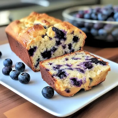 Blueberry Cream Cheese Bread