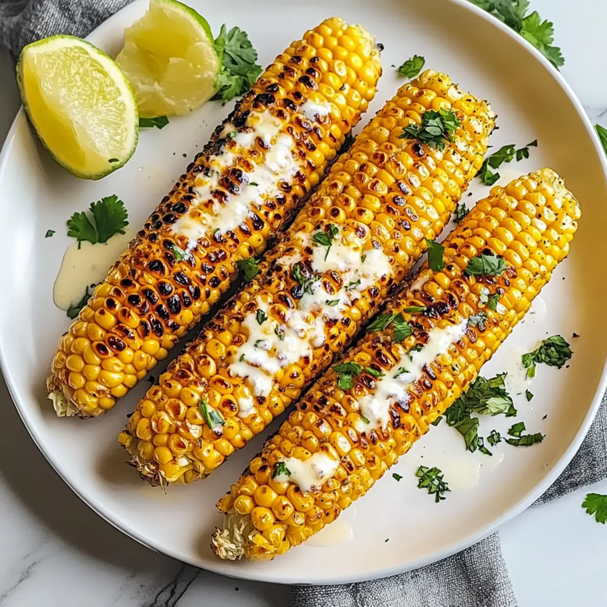 Keto Grilled Corn on the Cob