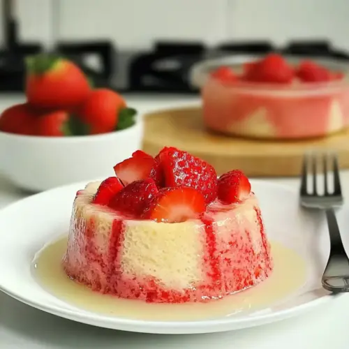 Roasted Rhubarb Summer Pudding