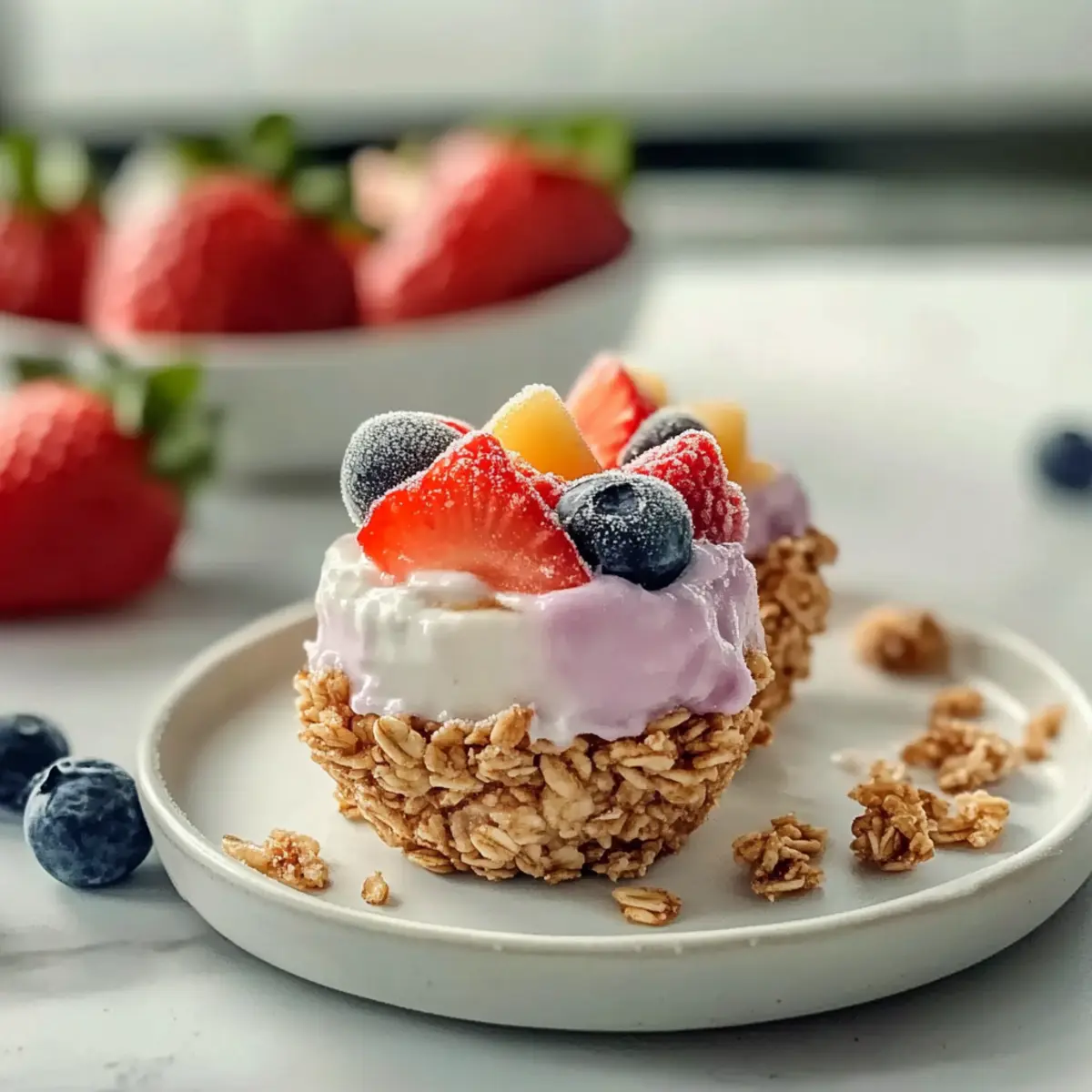 Mini Frozen Yogurt Bites