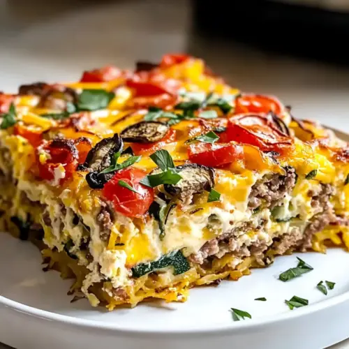 Veggie Loaded Breakfast Casserole