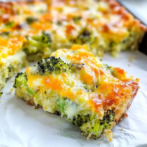Broccoli Cheddar Egg and Hash Brown Casserole