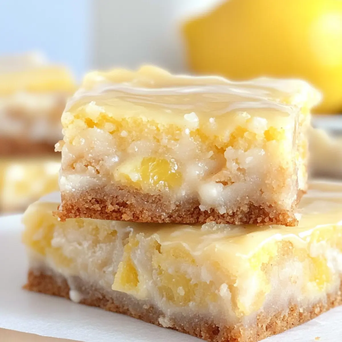 Lemon Brownies