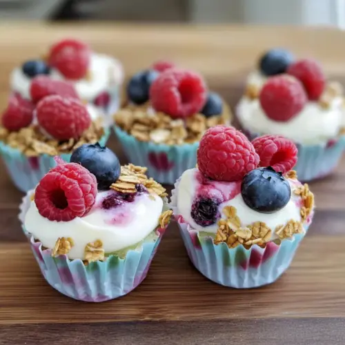 Frozen Berry Yogurt Bites