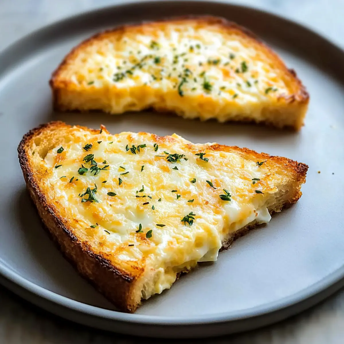 Egg and Cheese Toasts