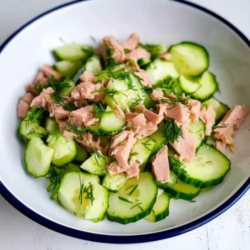 Tuna Cucumber Salad