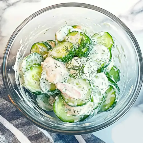 Creamy Cucumber Salad