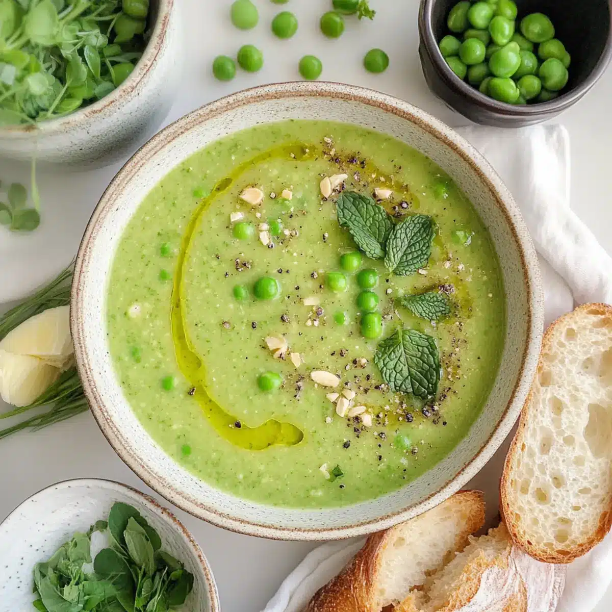 Fresh Pea Soup