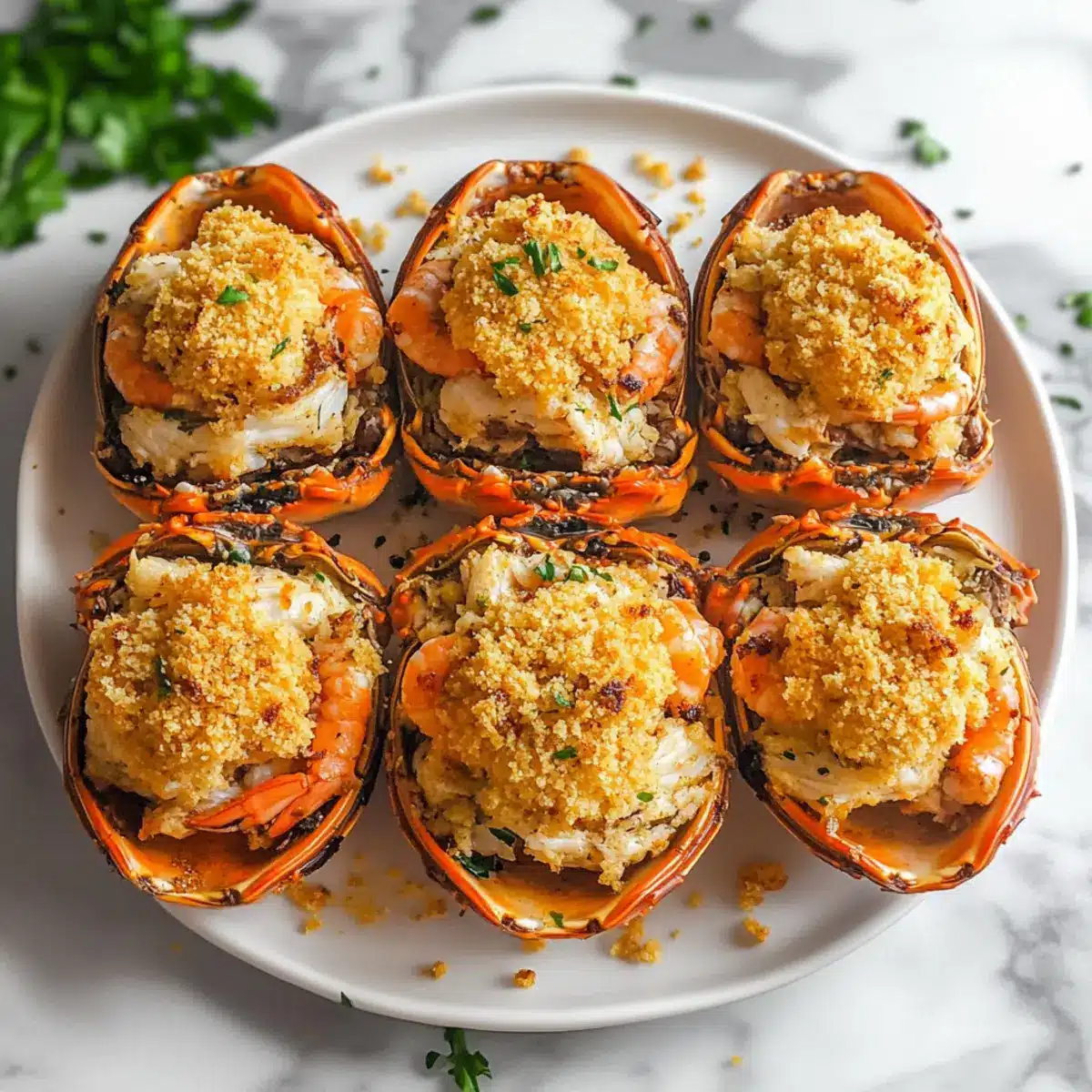 New Orleans Seafood Stuffed Crabs