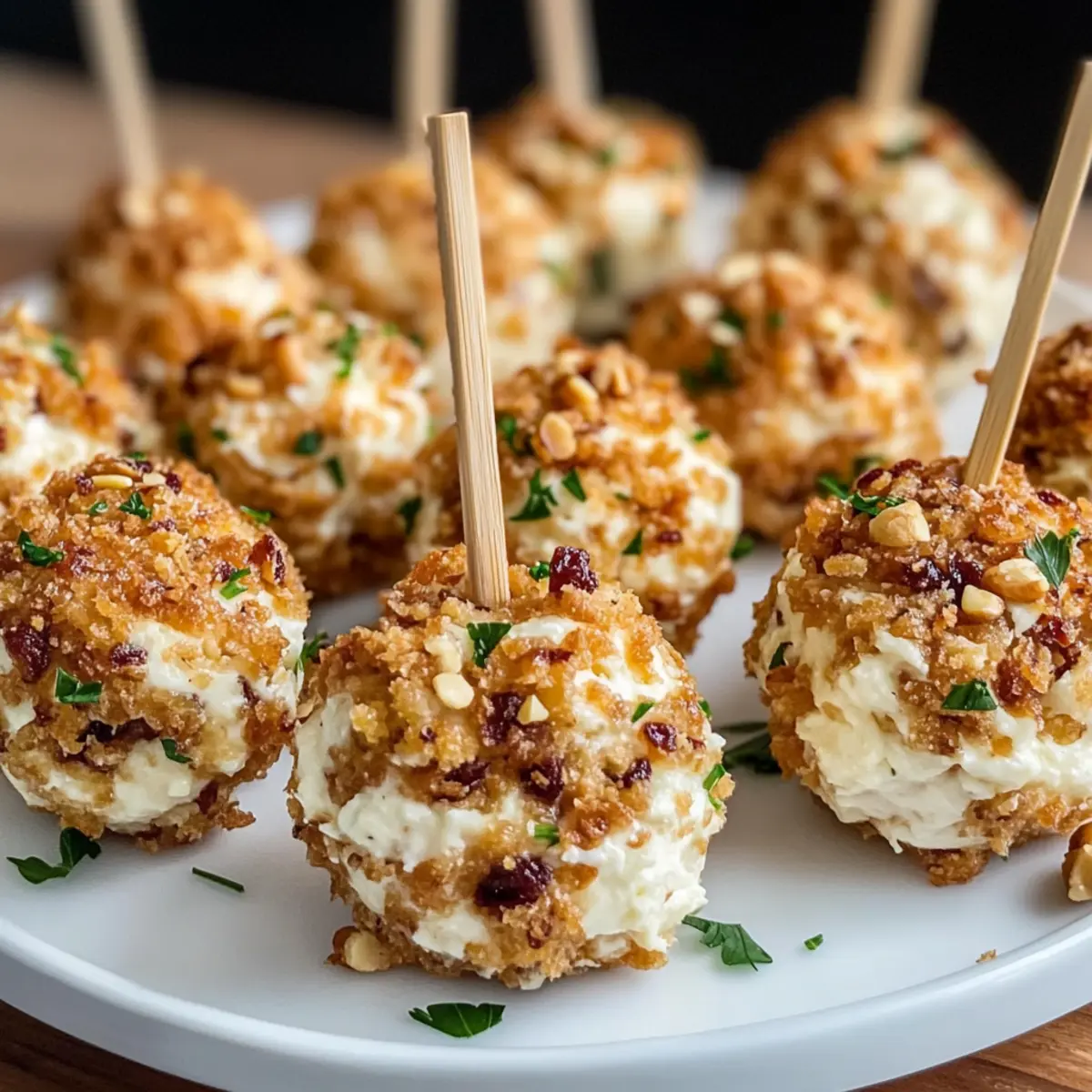 Mini Cheeseball Bites