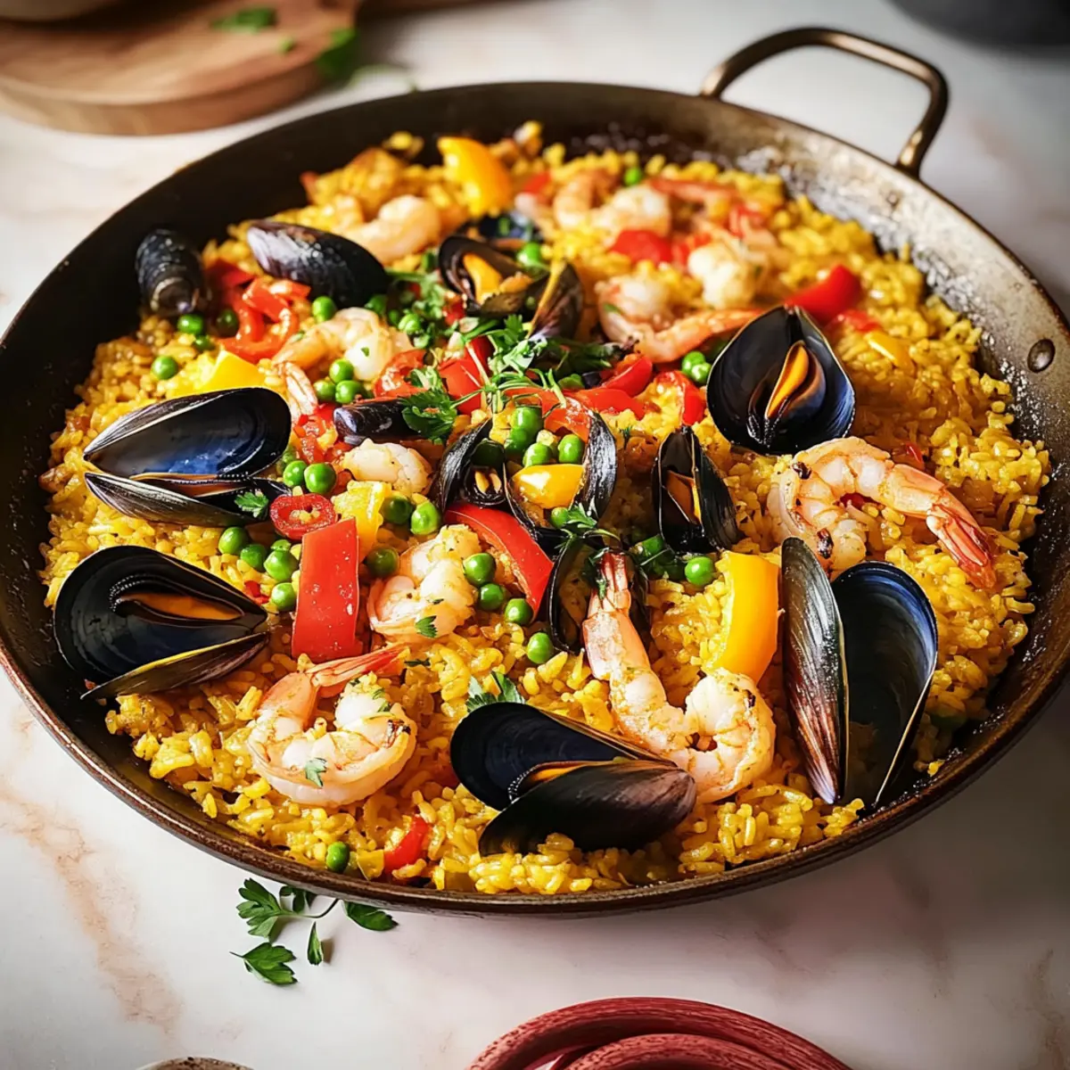 One-Pan Seafood Rice