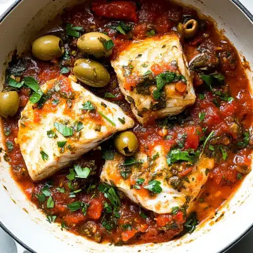 Fish Puttanesca