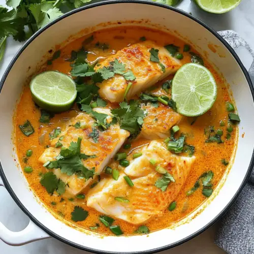 Thai-Inspired Coconut Cod
