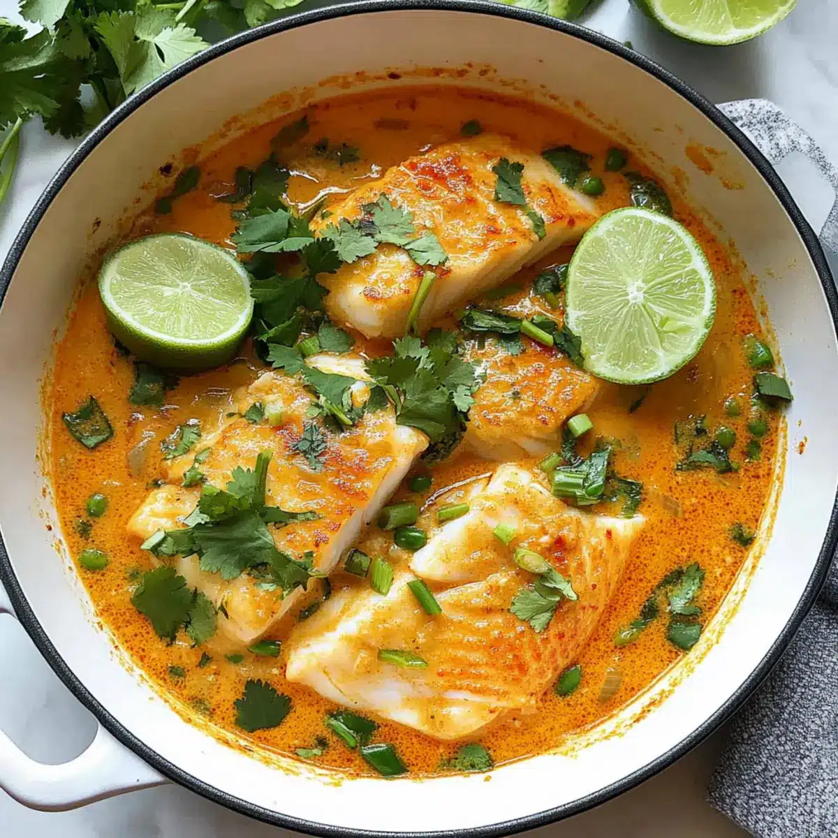 Thai-Inspired Coconut Cod
