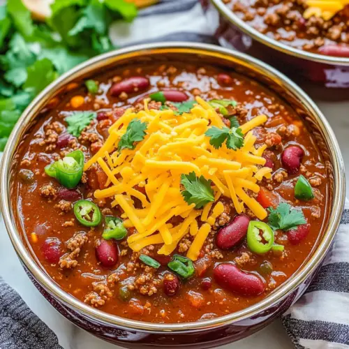 Smoky Chipotle Beef Chili