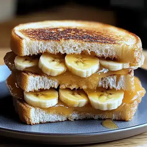 Honey Banana Grilled Cheese Sandwich