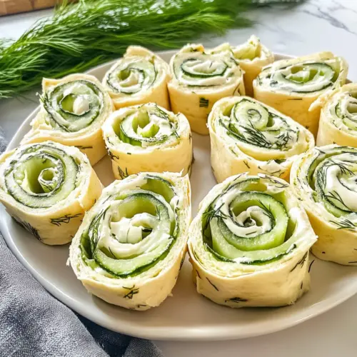 Cucumber Dill Pinwheels