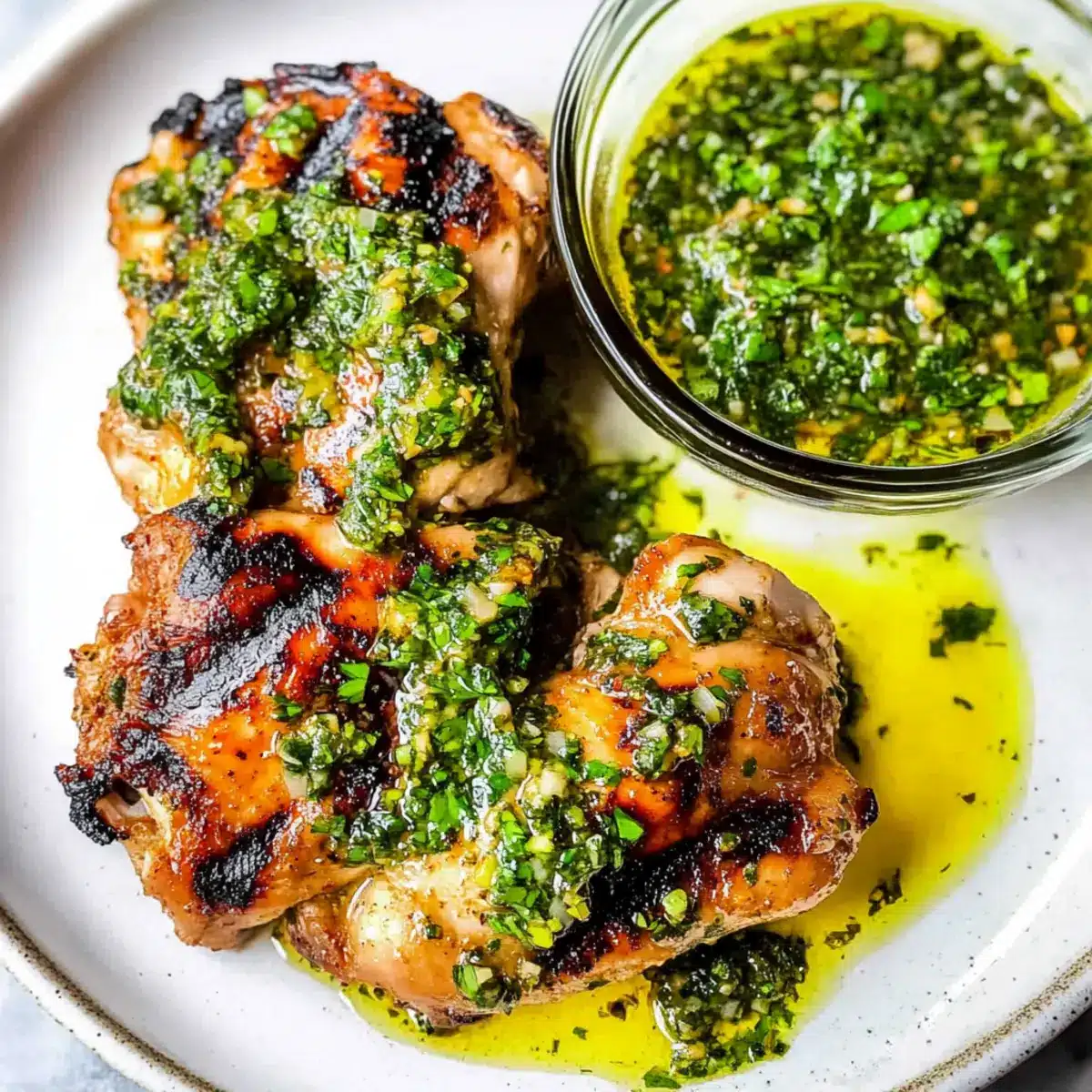 Chimichurri Chicken Thighs