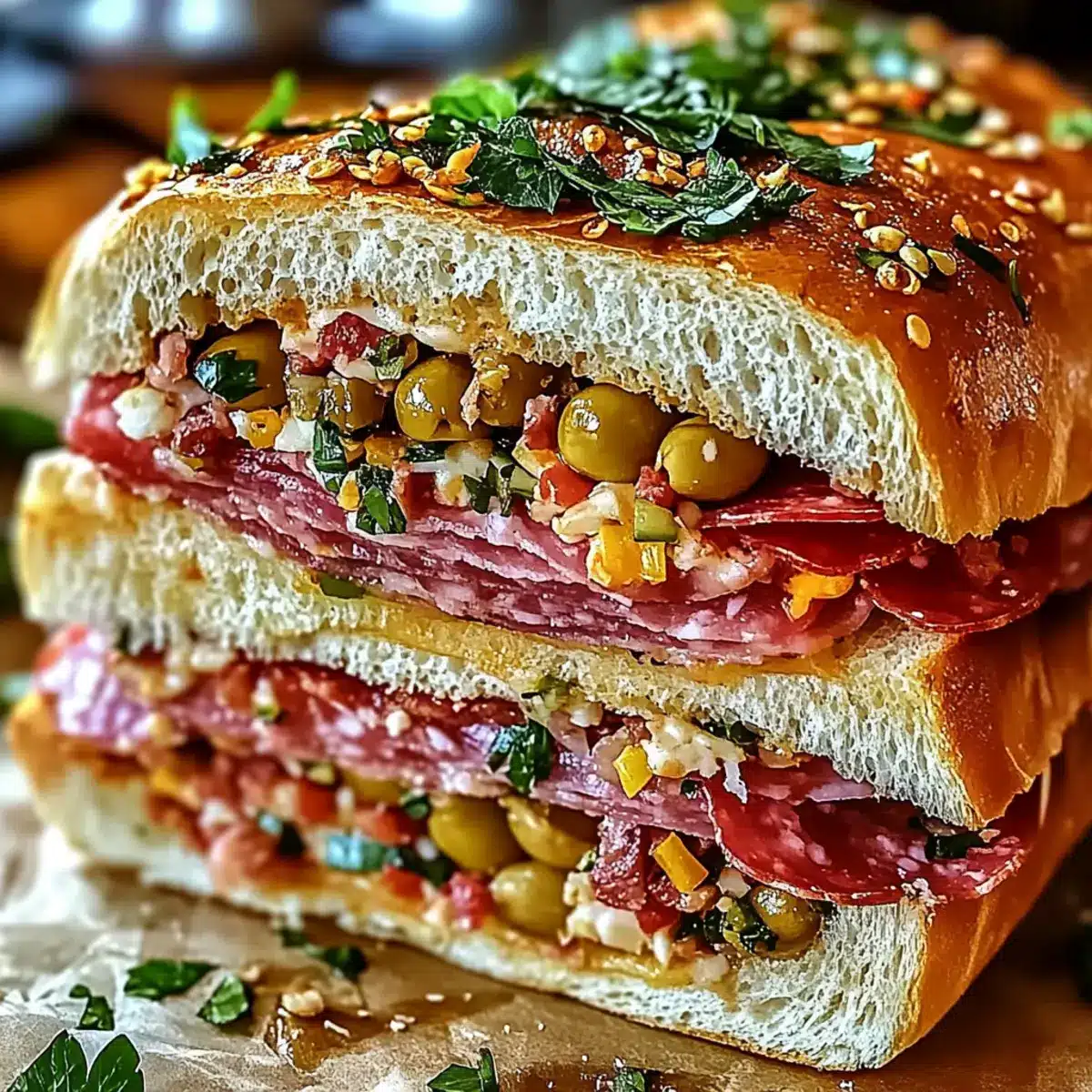Muffuletta Sandwich