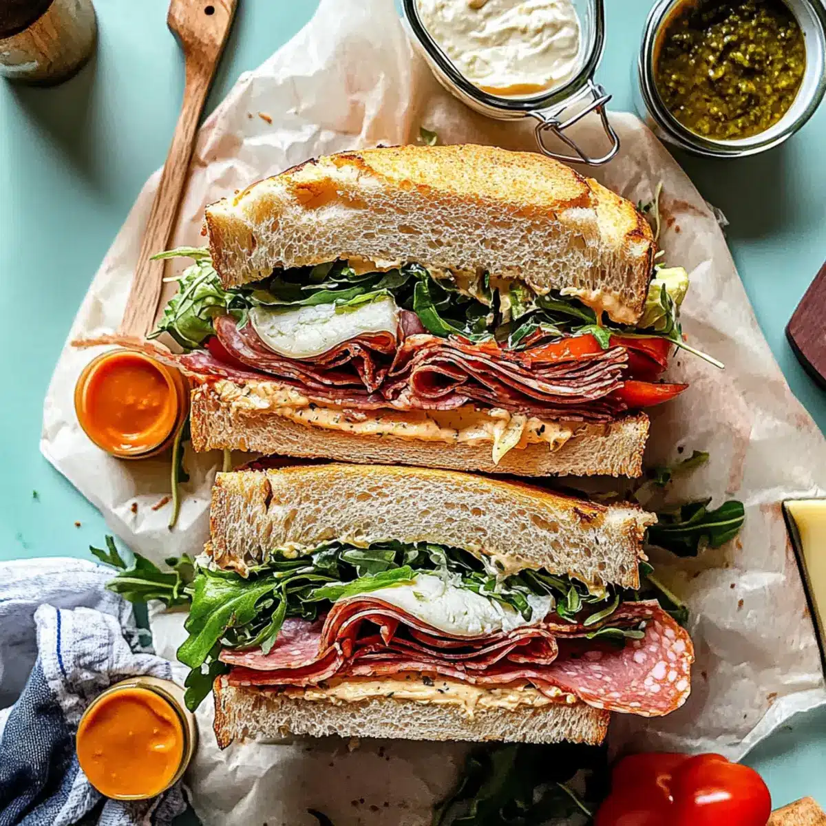 Italian Picnic Sandwich
