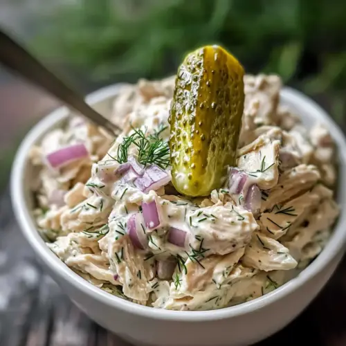 picnic idea Dill Pickle Chicken Salad