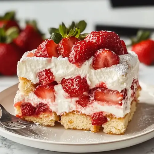 mothers day Strawberry Shortcake Tiramisu