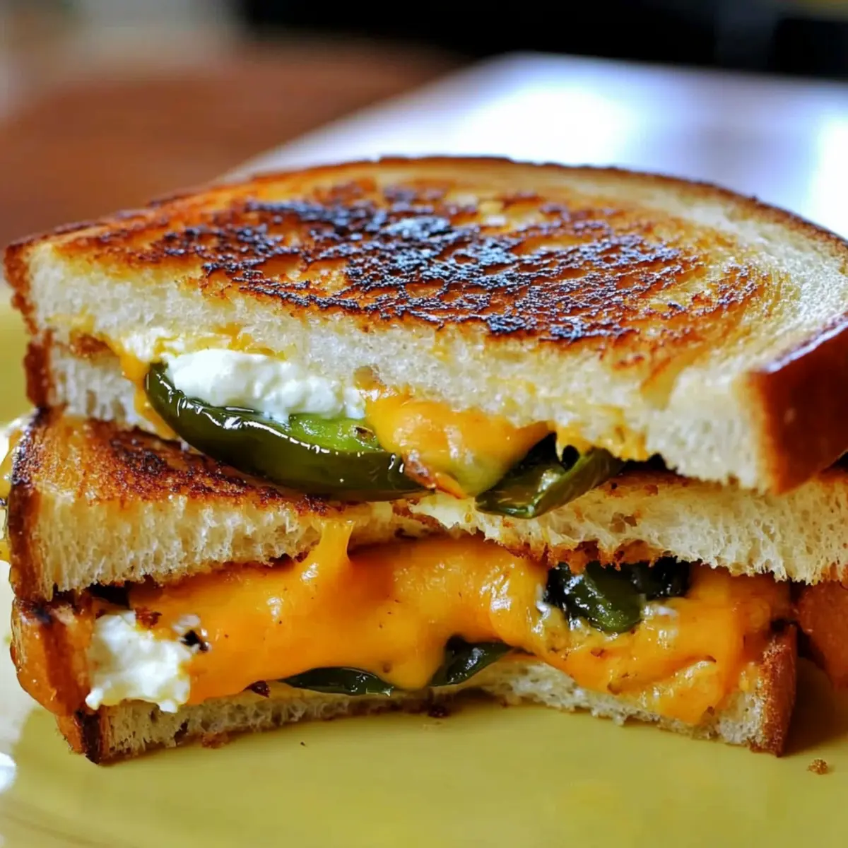 Jalapeno Popper Grilled Cheese