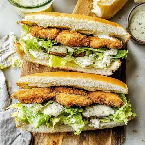 Chicken Caesar Sandwiches