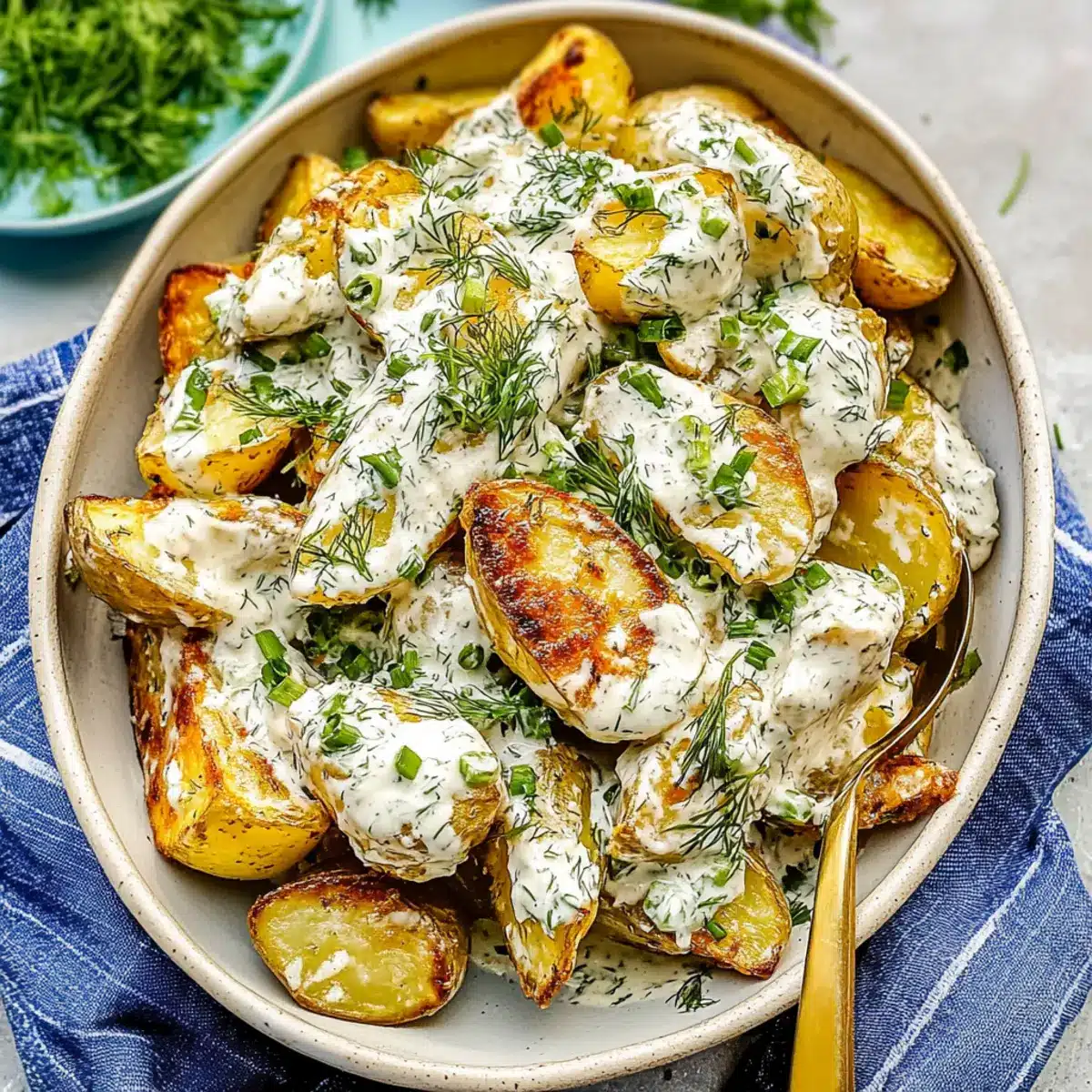 Crispy Potato Salad