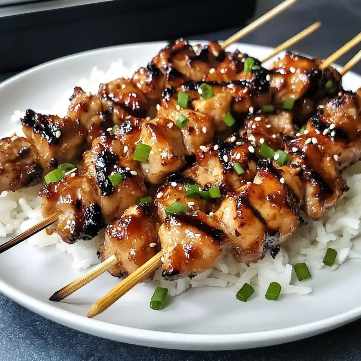 Teriyaki Chicken Skewers