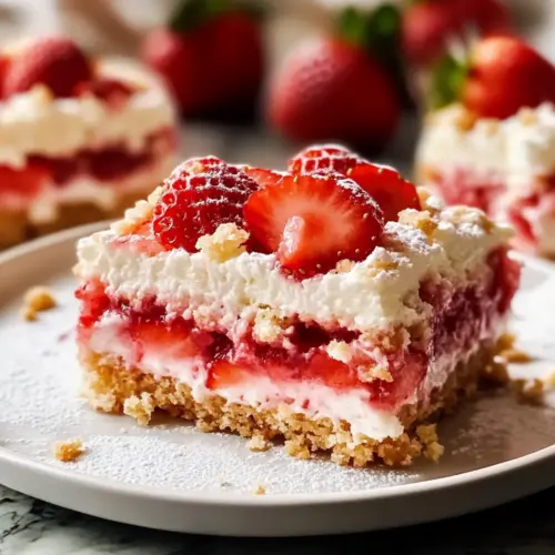 Strawberry Shortcake Bars