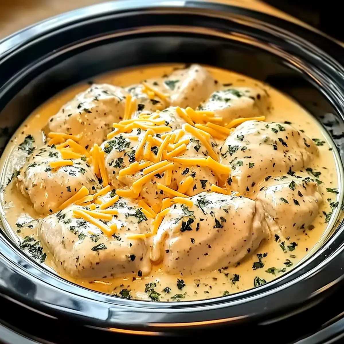 Creamy Ranch Chicken CrockPot