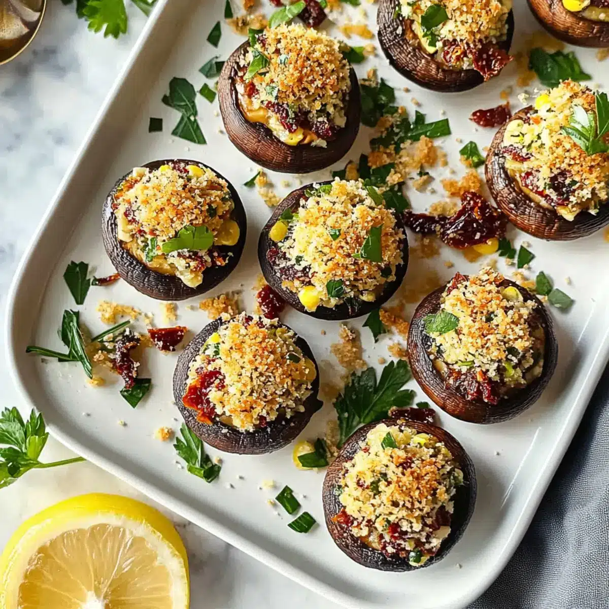Stuffed Mushrooms