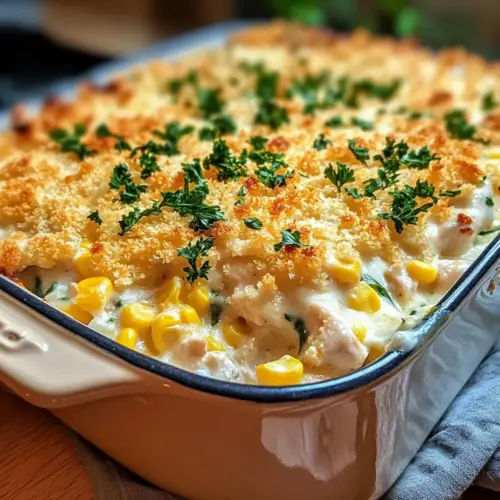 Chicken and Corn Casserole