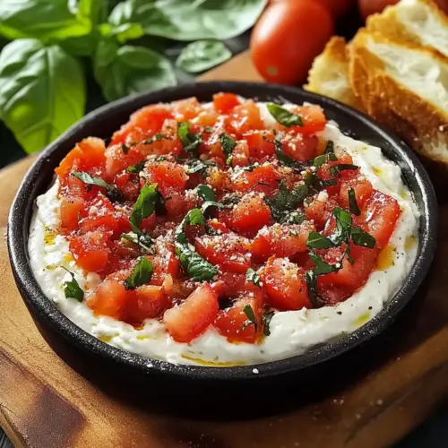 Bruschetta Dip Appetizer