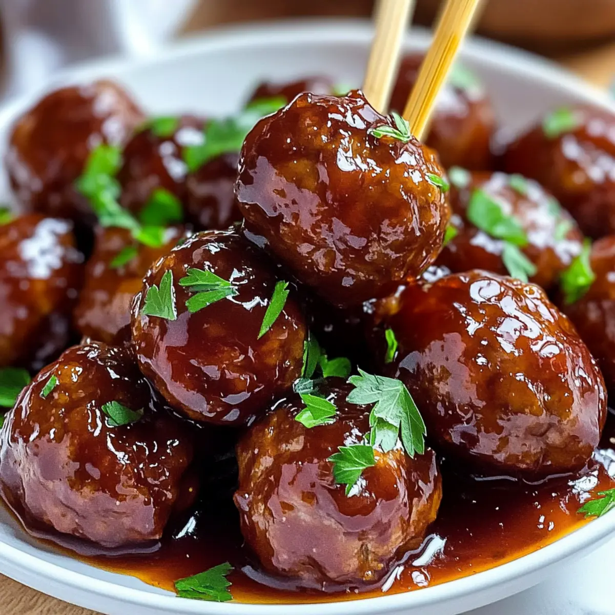 Zippy Grape Jelly Meatballs